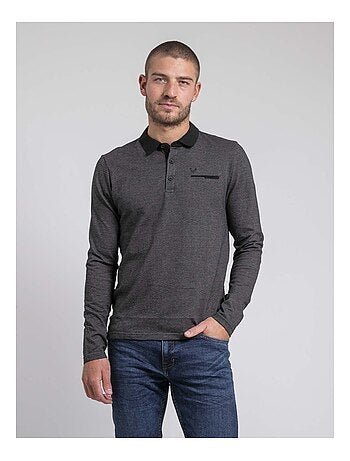 Polo manches longues pur coton pagny