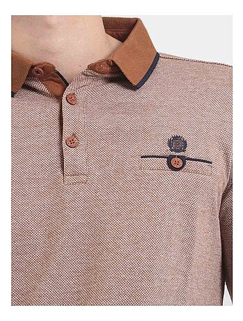 Polo manches longues pur coton PIWANGA