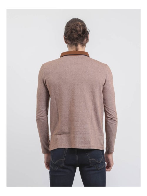 Polo manches longues pur coton PIWANGA - Kiabi Polo manches longues pur coton PIWANGA - Kiabi