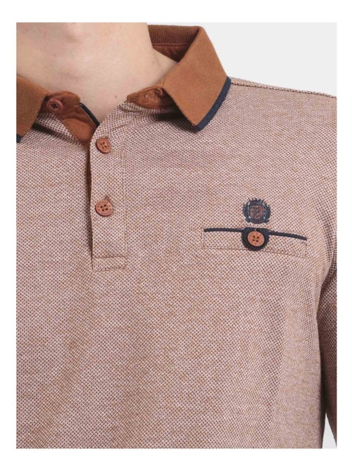 Polo manches longues pur coton PIWANGA - Kiabi Polo manches longues pur coton PIWANGA - Kiabi