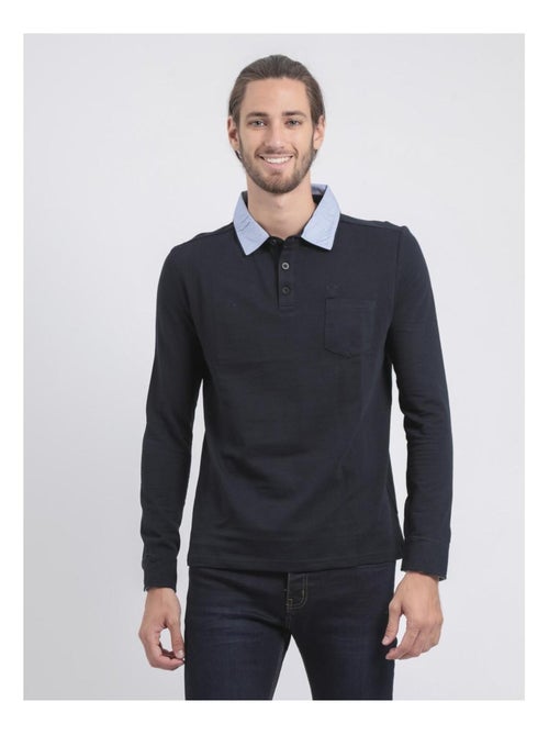 Polo manches longues pur coton pokeman - Kiabi