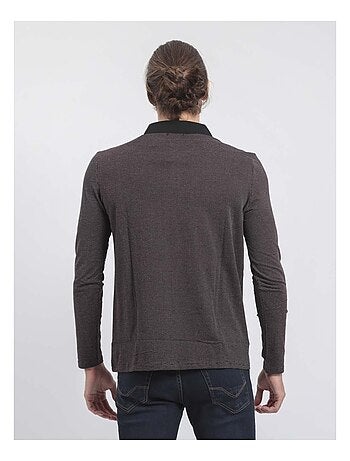Polo manches longues pur coton pralong