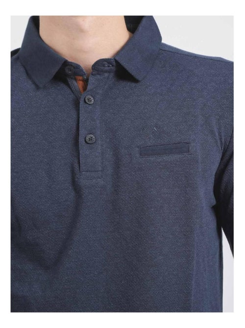 Polo manches longues pur coton pumanar - Kiabi Polo manches longues pur coton pumanar - Kiabi