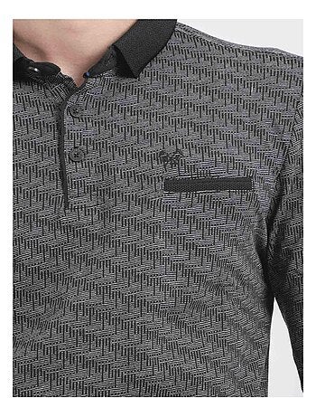 Polo manches longues pur coton purly