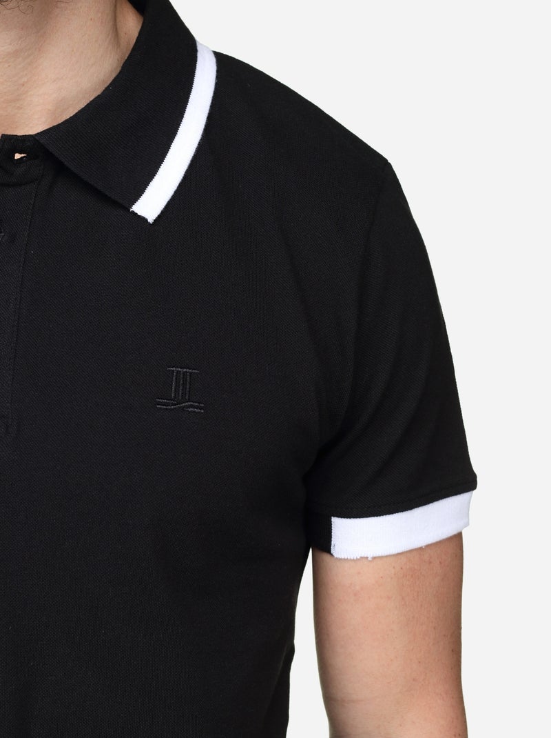 Polo met bies - Torrente Zwart - Kiabi