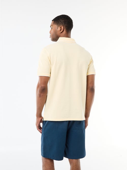 Polo met borduursel op de borst - Kiabi