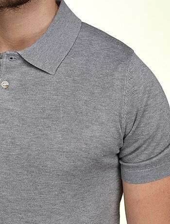 Polo met knoop - Frilivin