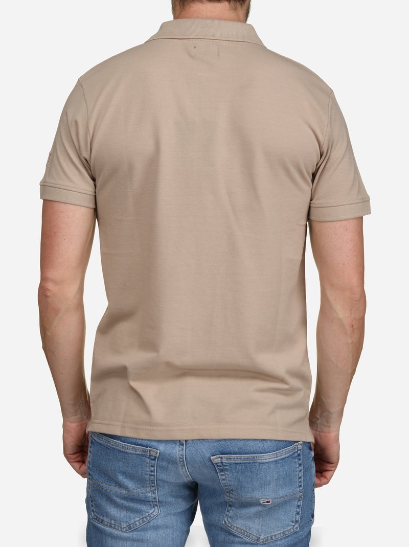 Polo met korte mouwen - Torrente Beige - Kiabi