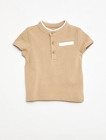 Polo met korte mouwen