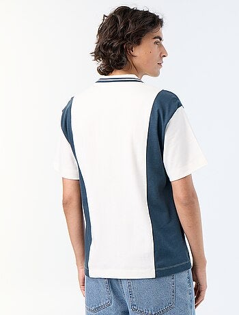 Polo met korte mouwen en borduursels