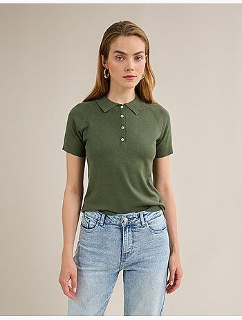 Polo met korte mouwen, MO Fashion