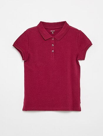 Polo met korte mouwen