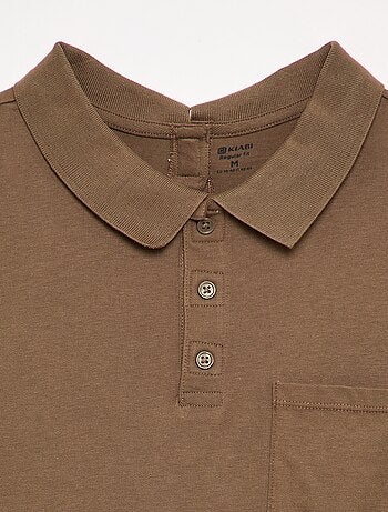 Polo met lange mouwen - makkelijk aan te trekken collectie