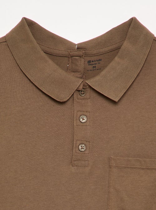 Polo met lange mouwen - makkelijk aan te trekken collectie - Kiabi Polo met lange mouwen - makkelijk aan te trekken collectie - Kiabi