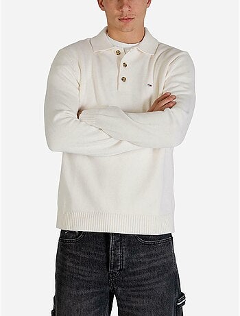 Polo met lange mouwen - Tommy jeans