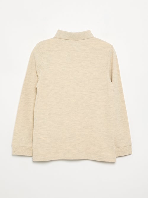 Polo met lange mouwen - Kiabi