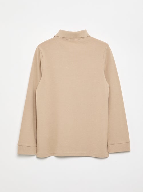 Polo met lange mouwen - Kiabi