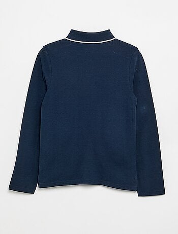 Polo met lange mouwen