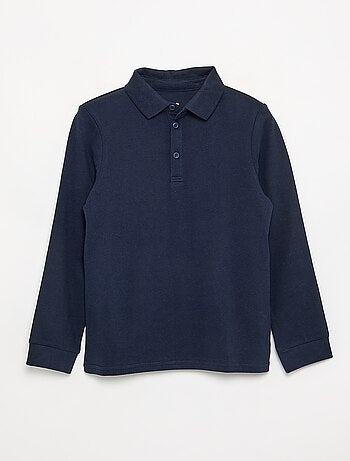 Polo met lange mouwen