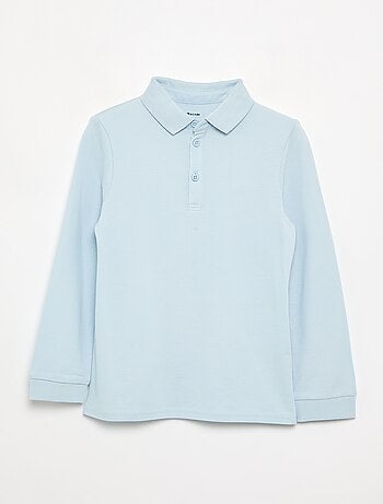 Polo met lange mouwen