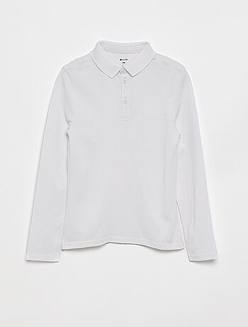 Polo met lange mouwen