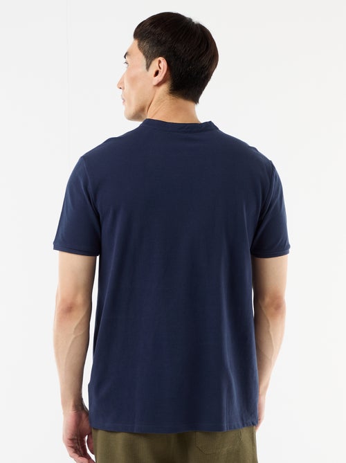 Polo met mao-kraag - Kiabi