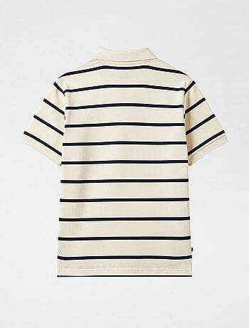 Polo met 'Pokémon'-print van katoenjersey