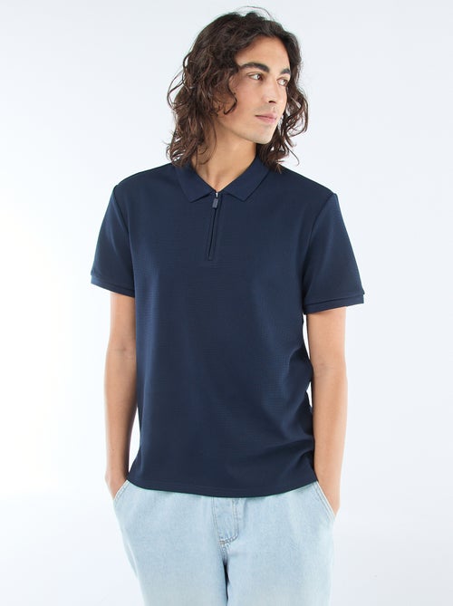 Polo met ritskraag - Kiabi