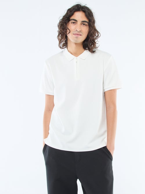 Polo met ritskraag - Kiabi