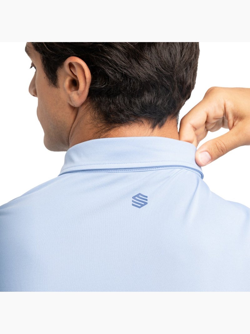 Polo piqué de tennis homme tennis homme slice light Bleu - Kiabi