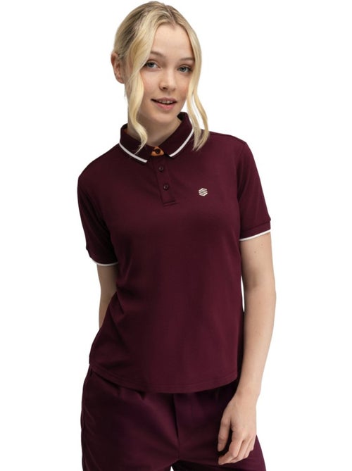 Polo piqué golf femme golf femme valderrama-w cherry - Kiabi