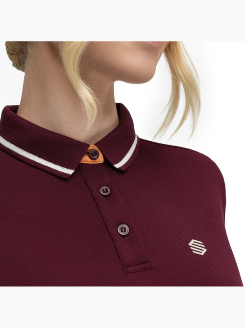 Polo piqué golf femme golf femme valderrama-w cherry - Kiabi