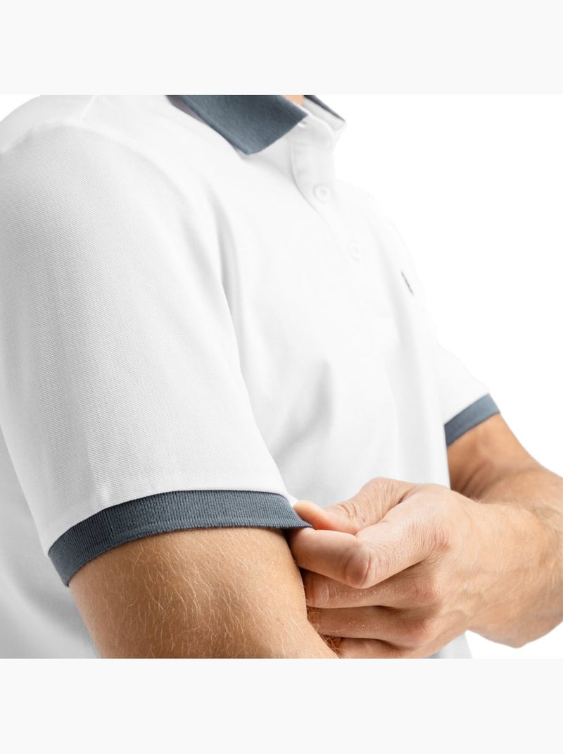 Polo piqué golf homme golf homme pinehurst Blanc - Kiabi