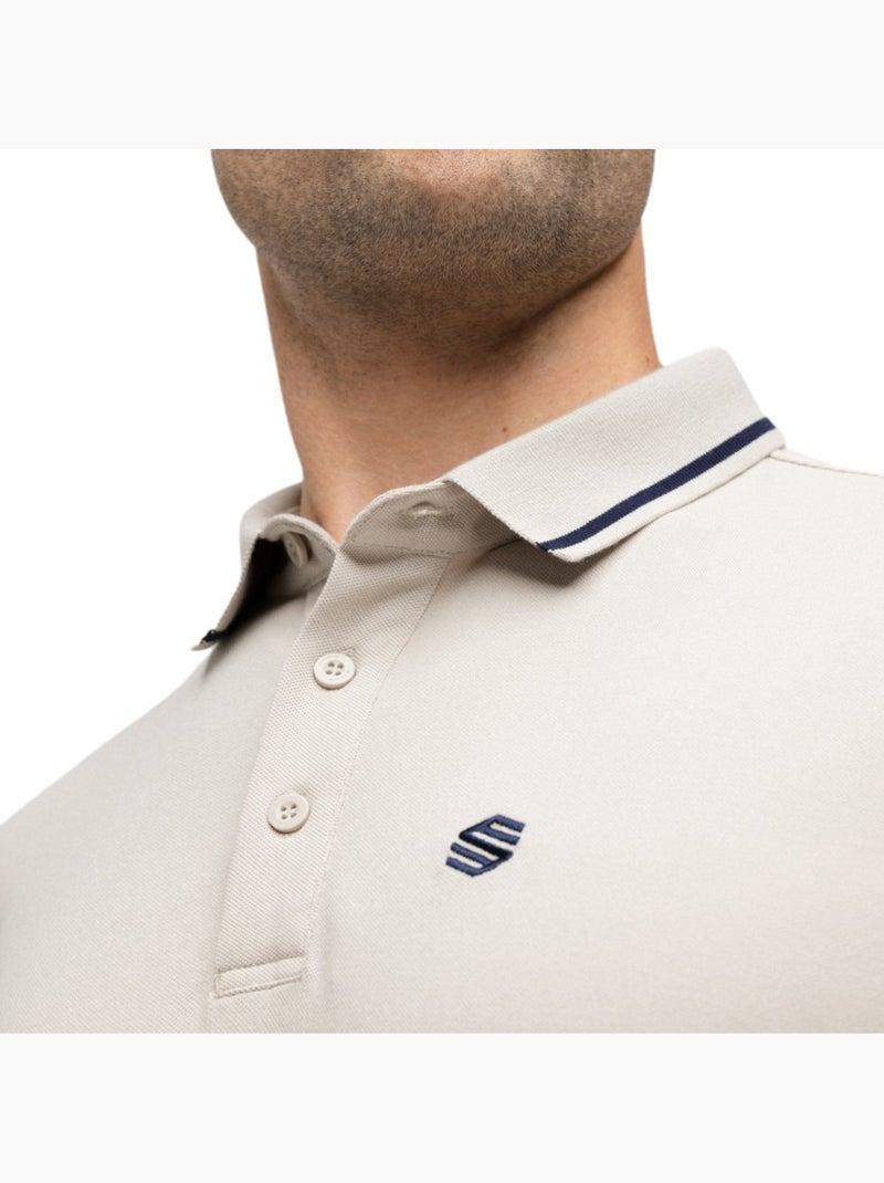 Polo piqué golf homme golf homme pinehurst sand Beige - Kiabi