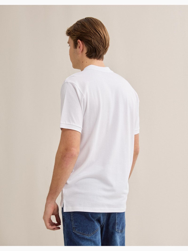 Polo Piquet, MO Fashion Blanc - Kiabi