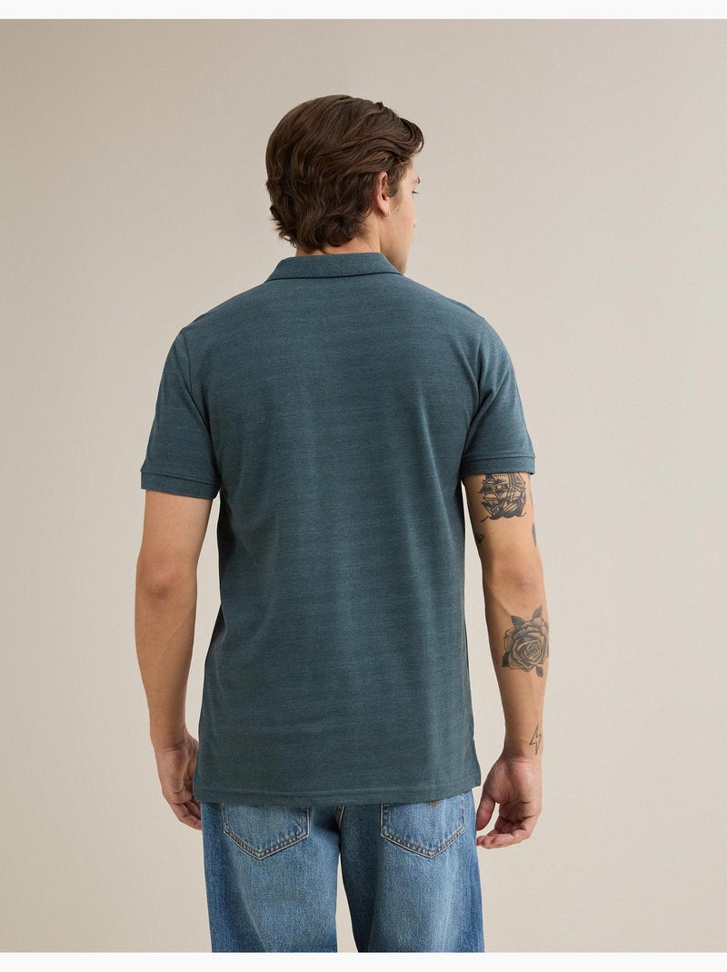 Polo Piquet, MO Fashion Blauw - Kiabi
