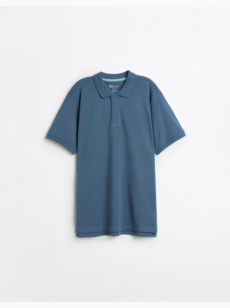Polo Piquet, MO Fashion Blauw - Kiabi