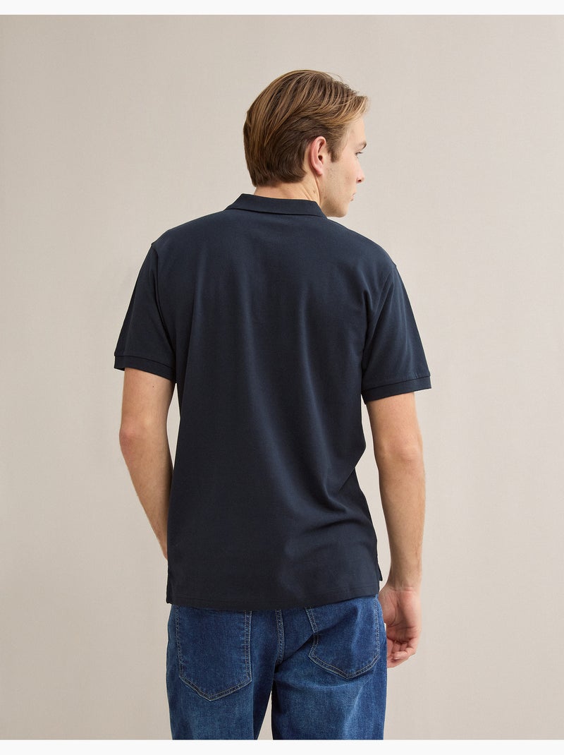 Polo Piquet, MO Fashion Blauw - Kiabi