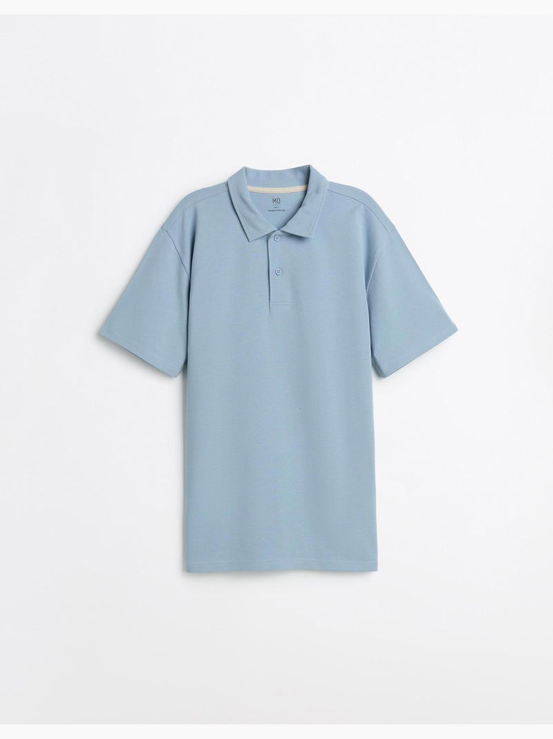 Polo Piquet, MO Fashion Blauw - Kiabi
