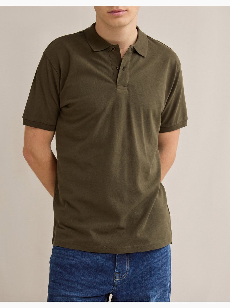 Polo Piquet, MO Fashion Groen - Kiabi