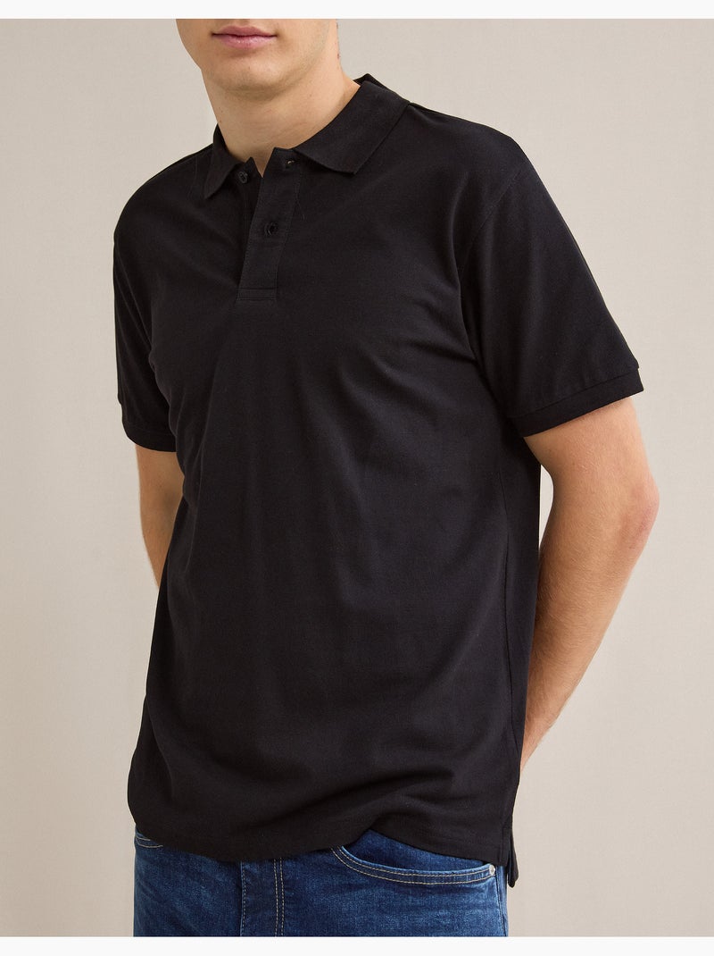 Polo Piquet, MO Fashion Noir - Kiabi