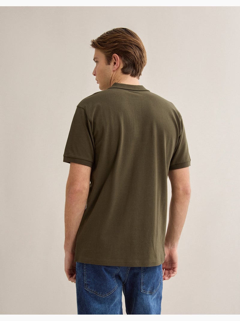 Polo Piquet, MO Fashion Vert - Kiabi