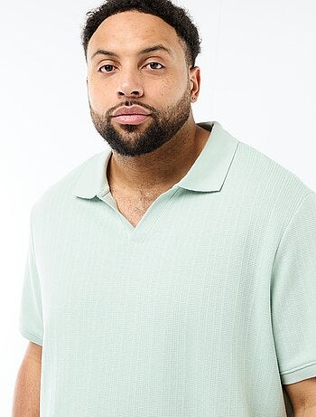 Polo regular fit à manches courtes