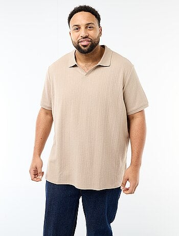 Polo regular fit met korte mouwen