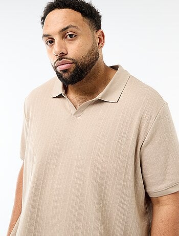 Polo regular fit met korte mouwen