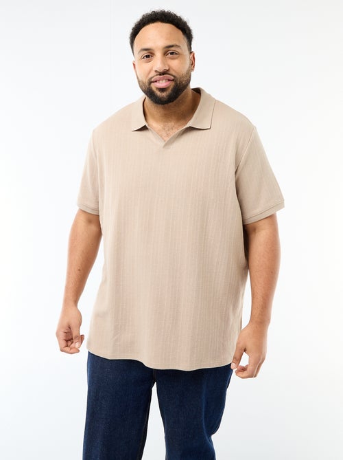 Polo regular fit met korte mouwen - Kiabi