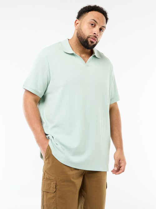 Polo regular fit met korte mouwen - Kiabi