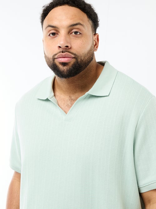 Polo regular fit met korte mouwen - Kiabi