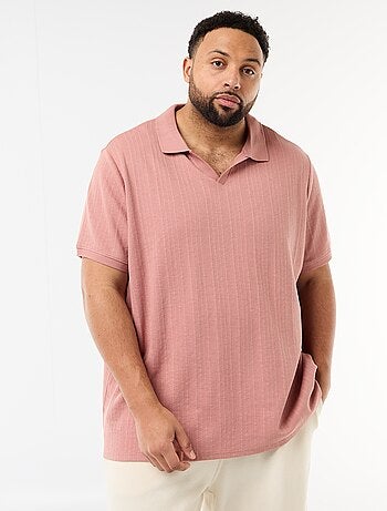 Polo regular fit met korte mouwen