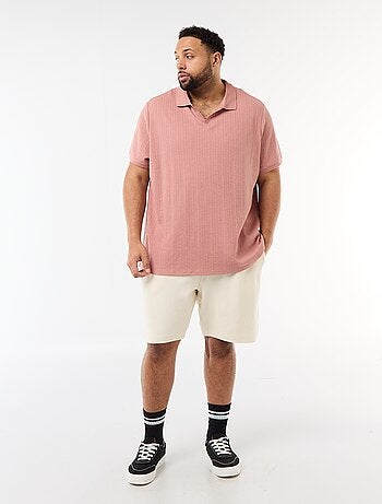 Polo regular fit met korte mouwen